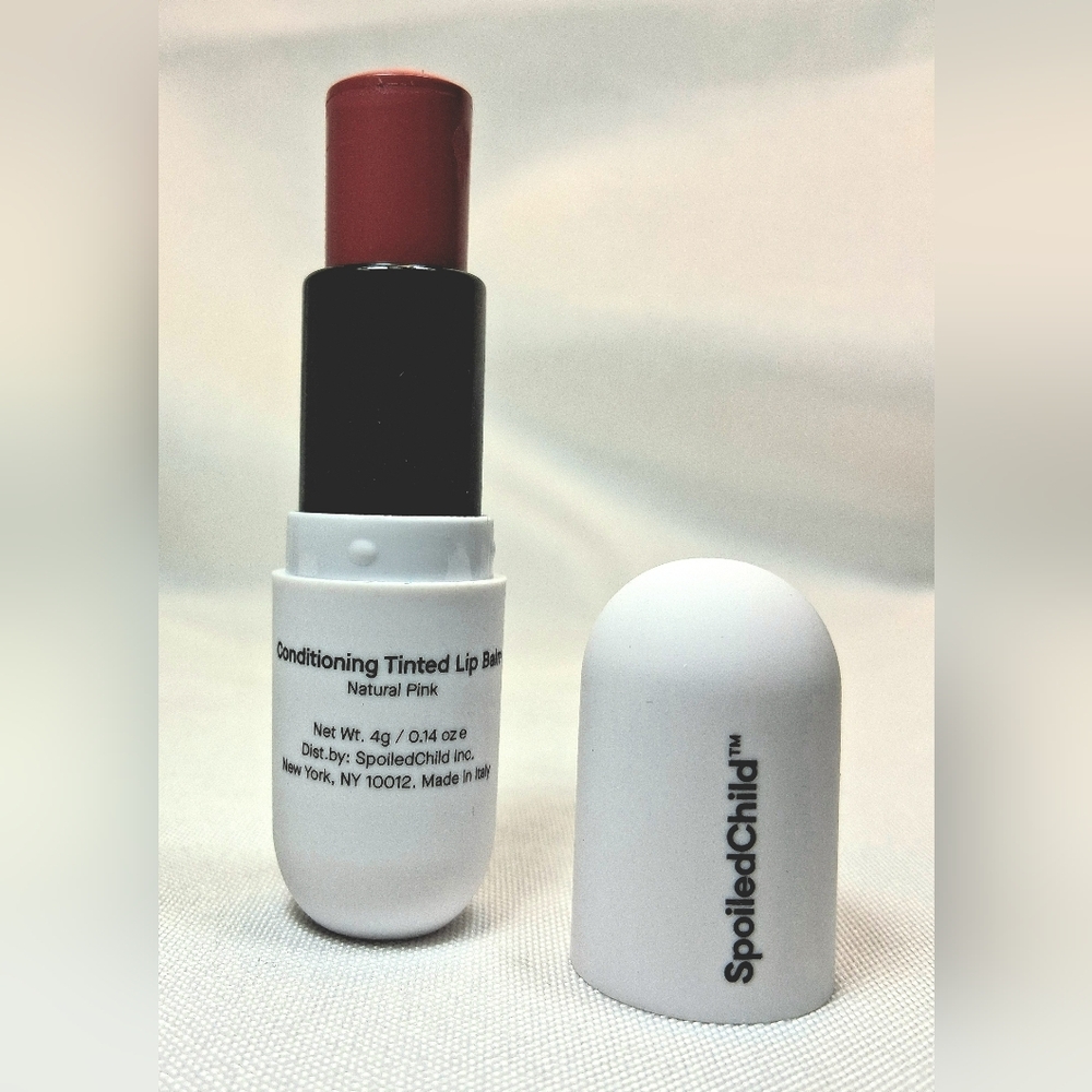 SpoiledChild- Conditioning Tinted Lip Balm in Natural Pink F. Size 4g / 0.14 oz - Picture 3 of 5